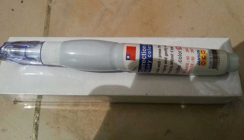قلم خش گیر ماشین رنگ فابریک