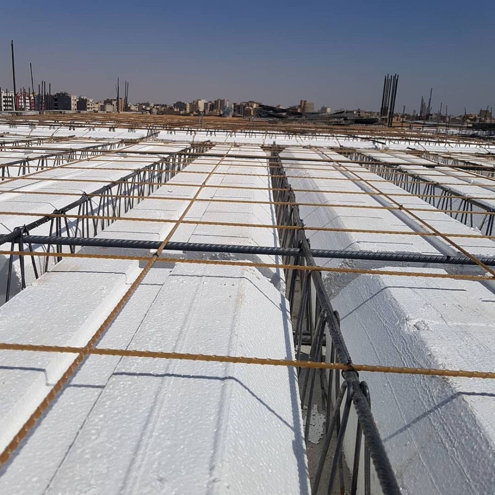 میلگرد کامپوزیتی GFRP نمره 8 آجدار، ضد خوردگی با پوشش آپوکسی