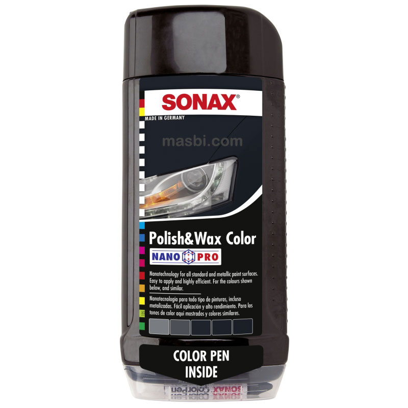 پولیش خشگیر آلمانی سوناکس SONAX مخصوص خودروهای مشکی